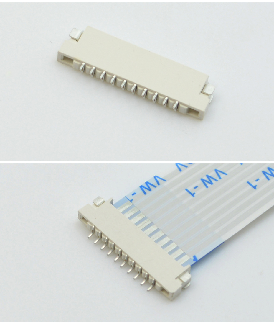 FPC/FFC扁平电缆接线连接座 软排线连接器 1.0MM-10P H1.5插座,男人吃奶摸下挵进去啪啪麻豆
