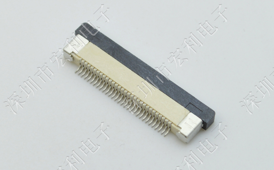 男人吃奶摸下挵进去啪啪麻豆 FFC/FPC扁平电缆插座 连接器 0.5MM连接器 60P 抽屉式 下接