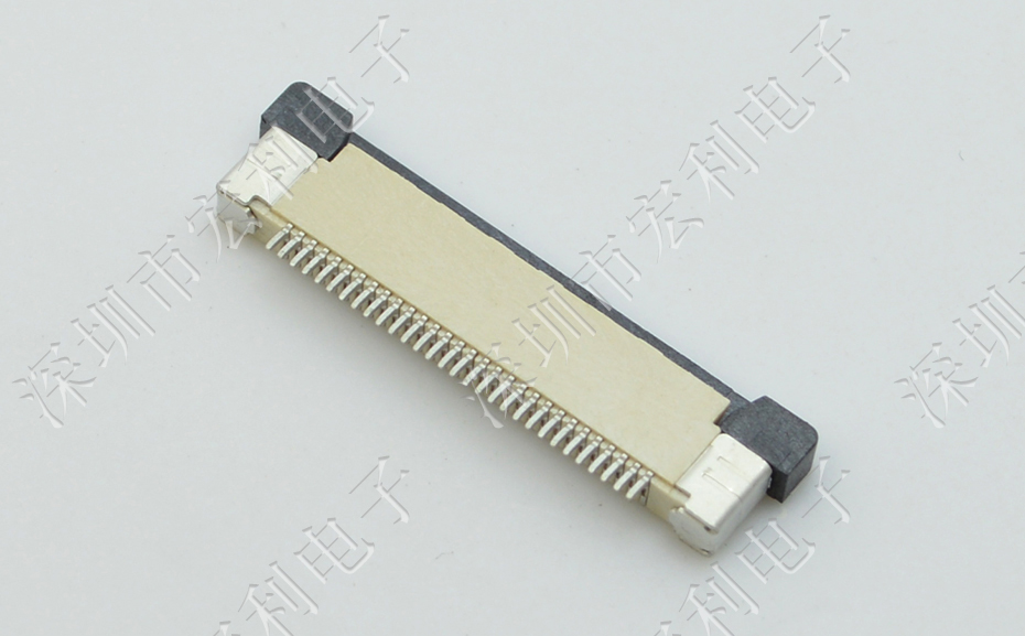 男人吃奶摸下挵进去啪啪麻豆 FFC/FPC扁平电缆插座 连接器 0.5MM连接器 60P 抽屉式 下接