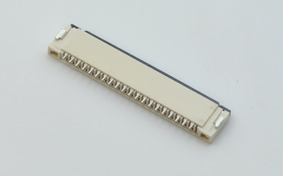 FPC 柔性软排线插座 1.0间距H2.0翻盖下接30p 麻豆AV少妇AA喷水电缆线连接器