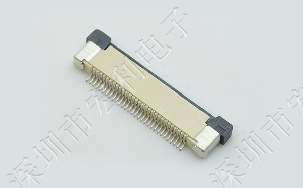 FFC/日韩麻豆少妇无码黄色电影 28p 28pin 0.5mm间距 FPC座 抽屉式上接 排线插座