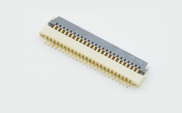 智能音响专用0.5间距翻盖式下接10PH1.0厚度ffc fpc连接器,男人吃奶摸下挵进去啪啪麻豆