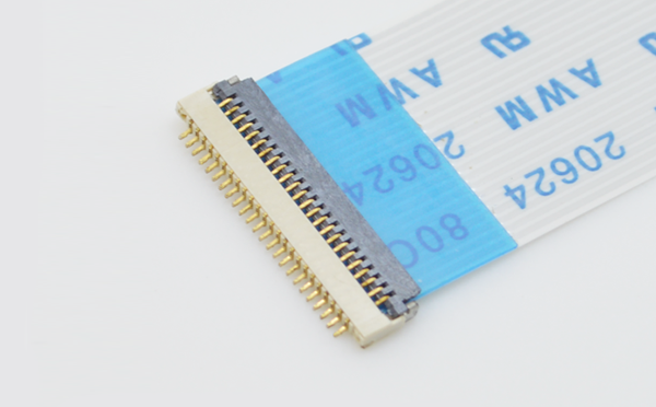 智能音响专用0.5间距翻盖式下接10PH1.0厚度ffc fpc连接器,男人吃奶摸下挵进去啪啪麻豆